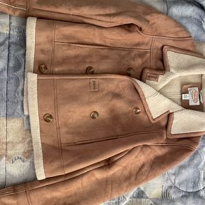 Talbots fleece lined jacket